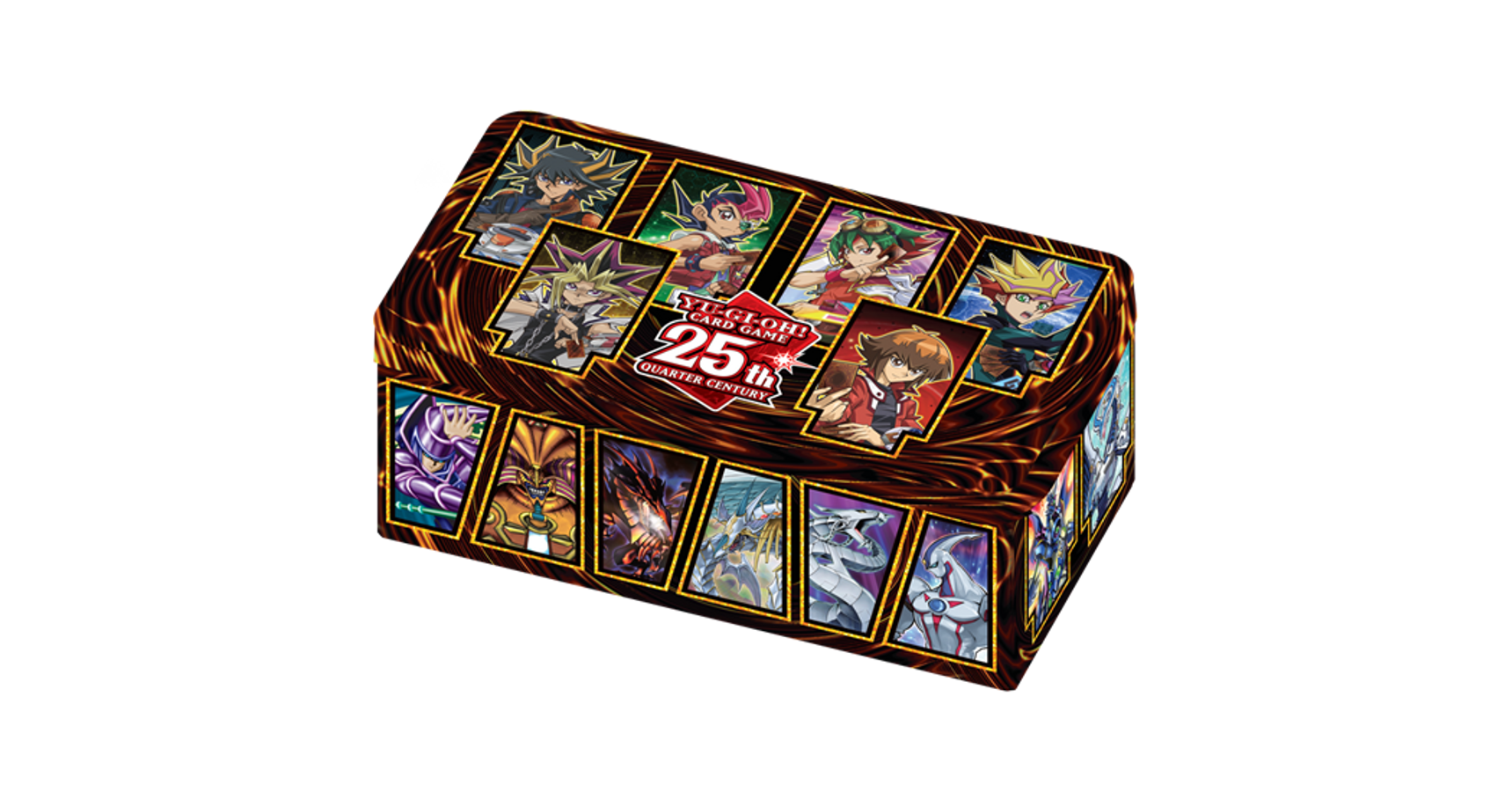 YGO YuGiOh Yugioh 25. Évfordulós kiadás Mega tin / 25th Anniversary